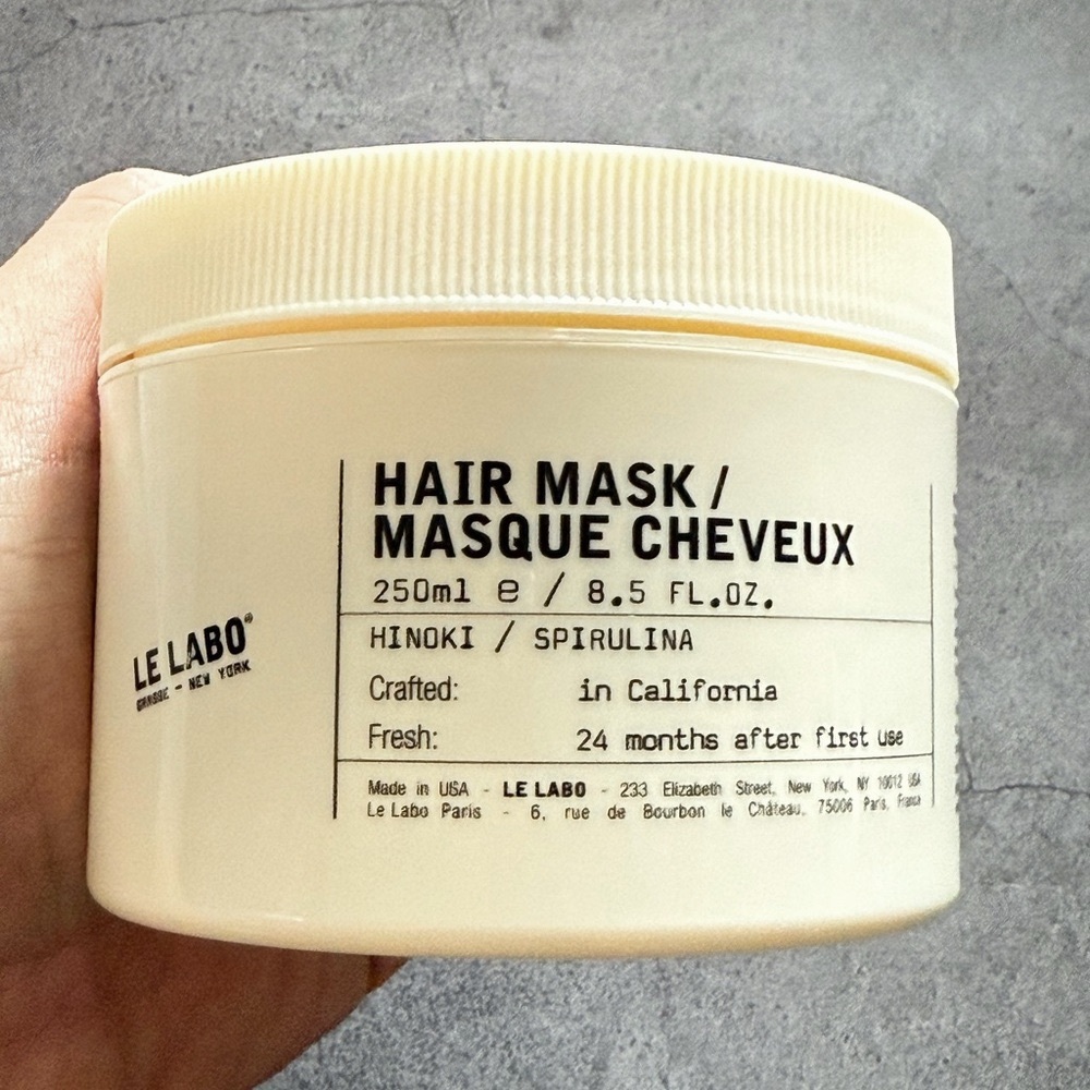 Brand New! Le Labo Hinoki Hair Mask 250ml/8.5fl oz